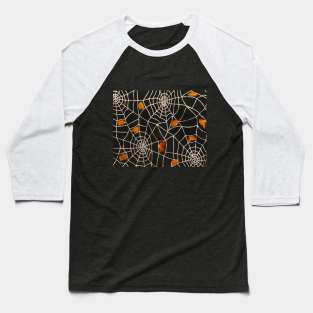 Spiderwebs Baseball T-Shirt